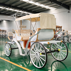 OEM Electric Sightseeing Carriage Hochzeit Pferde kutsche Royal Bridal Dutch Horse Drawn Wagon Carts - Product Image 6