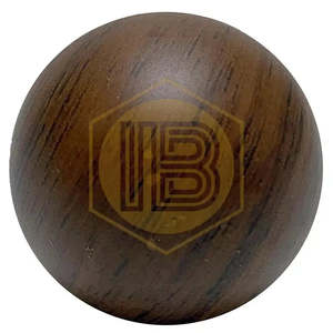 Round wooden <b>tap</b> knob - Product Image 2