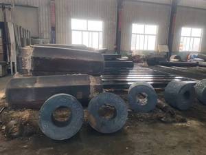 Rèn dầu máy móc tàu máy móc rèn phụ kiện lớn trục Rèn - Product Image 3