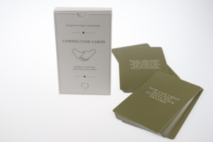 Cartes à jouer laminées mattes personnalisées de 350 g/m² avec impression de logo personnalisé et carte d'affirmation - Product Image 3