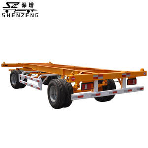 شاحنة مقطورة تستخدم 2 محور من الشاسيه للبيع - Product Image 2