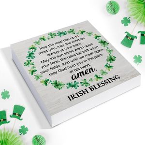 Decoración Rústica con la Bendición Irlandesa para el Día de San Patricio - Product Image 5