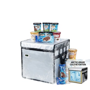 Caja de Entrega de Helados Aislada Personalizada con Paquetes de Hielo para Transporte Comercial de Larga Distancia, Mantiene la Textura Fría y la Frescura - Product Image 1