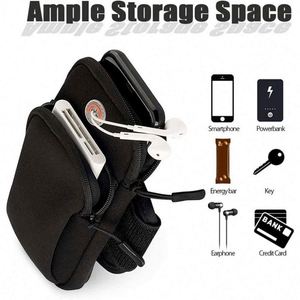 Sac de Bras de Sport pour Course à Pied, Brassard de Fitness, Pochette de Jogging pour Téléphone Portable, Ceinture de Gym pour Smartphone 6 pouces en Nylon Recyclable - Product Image 5