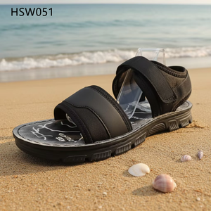 HY, Sandales d'été pour homme, style jardin, grandes tailles et largeurs, design à boutons, mode populaire en Afrique, HSW050 - Product Image 3