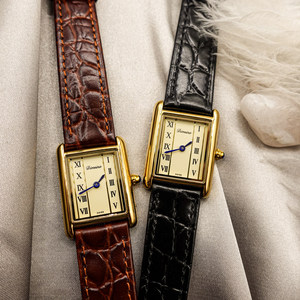 <span class=keywords><strong>Orologio</strong></span> da <span class=keywords><strong>Donna</strong></span> al Quarzo di Lusso con <span class=keywords><strong>Cinturino</strong></span> in Vera <span class=keywords><strong>Pelle</strong></span> <span class=keywords><strong>Vintage</strong></span>, Quadrante Sottile da 6mm con Numeri Romani Premium - Product Image 2