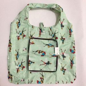 Bolsa de Compras Plegable de Poliéster Ecológica 2025 con Logotipo Personalizado para Gimnasio y Supermercado, Reutilizable - Product Image 3