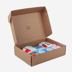 Hàn Quốc cuteting các tông hộp giấy sóng cho vận chuyển quần áo đáng yêu bao bì handmade cứng nhắc hộp hình chữ nhật Bìa - Product Image 5