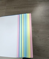 Papel Autocopiativo NCR CB, CFB, CF, Recubierto por Ambos Lados, para Formularios de Oficina, Documentos Bancarios y Formularios Multipartes