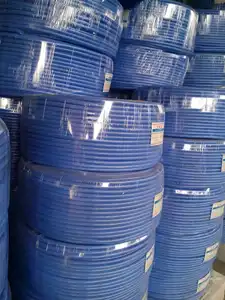 Selang air PVC bening PVC fleksibel, 3/4 inci 19mm, selang viniltubing/selang air PVC diperkuat serat transparan