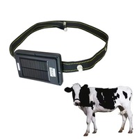 Traceur GPS pour bétail 4G F10, traceur pour vache, longue durée de vie de la batterie 20000mAh, alimenté par énergie solaire, collier GPS pour le suivi du bétail, des vaches