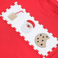 Puresun Weihnachten Rotes Gingham Kinderbekleidungsset Mädchen Windelset Lebkuchenmann Smok-Verzierter Kinder-Strampler