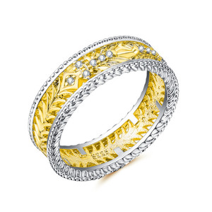 Anello Traforato Creativo per Coppie, Gioiello da Dito alla Moda per Uomo e Donna - Product Image 1