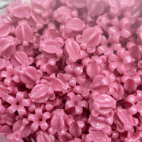 Manik-manik Pikake Hawaii untuk Kerajinan DIY, Manik-manik Berbentuk Bunga untuk Pembuatan Perhiasan, Gelang, Anting, Liontin, Resin Charm
