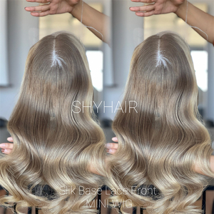 Minipeluca de Diseño de Lujo con Cierre de Encaje de Cabello Humano Virgen Europeo de 8*8 Pulgadas, 130% de Densidad, Sin Pegamento, Color Personalizado, Topper para Mujer - Product Image 6