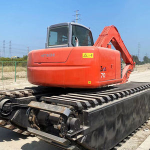 รถขุดสะเทินน้ำสะเทินบกมือสองราคาถูกจากญี่ปุ่น Hitachi ZX70 7 ตัน รุ่นปี 2020 สภาพใหม่ 91% บุ้งกี๋ขนาด 0.3 เมตร ใช้งานมาแล้ว 1000 ชั่วโมง พร้อมรายงานสภาพเครื่องจักร - Product Image 2