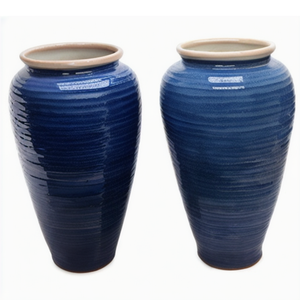Grand extérieur en céramique émaillée à la main Poterie de jardin - Product Image 1