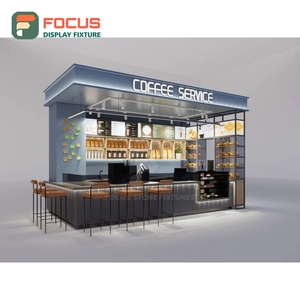 Freestanding Coffee Merchandise Display Rack Matte Black Finish Coffee Bag Display Area Bakery Cafe Display Rack - Product Image 5