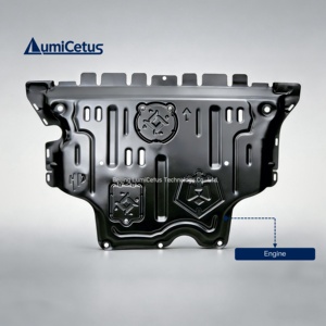 Protectores de Motor de Acero al Manganeso, Placas Protectoras de Chasis, Ligeras y Resistentes a Impactos, Garantía de 5 Años para Volkswagen <span class=keywords><strong>Golf</strong></span> - Product Image 2