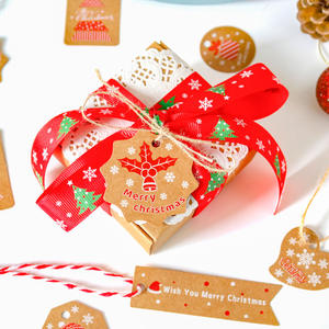 <strong>Christmas</strong> Kraft Gift Tags Cardboard Brochure With String For <strong>Christmas</strong> Presents <strong>Christmas</strong> Gift Tagging Solution - Product Image 4