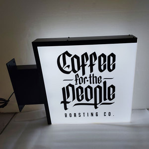 Advertising Metal Light <strong>Box</strong> Sign <strong>Wall</strong> <strong>Mounted</strong> Outdoor Illuminated Signage for Jewelry Store - Product Image 2