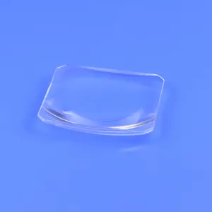 Bolle Concave Optische Glazen Cilindrische Lens Bk7 Optische Vierkante Cilindrische Glazen Lens Voor Spectroscopie En Diodes
