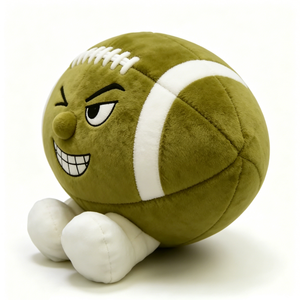 Customized <b>Football</b> plush toy, American <b>football</b> stuffed plush, Sports ball plush <b>pillow</b>, Wink face <b>football</b> plush - Product Image 5