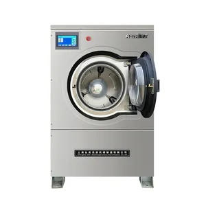 Fabricante de China 15 25 50 100 KG Carga frontal Máquina de lavandería comercial Extractor de lavado de ropa industrial Filipinas