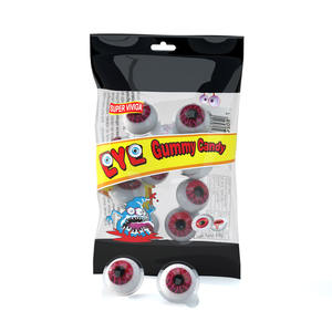 Órgano corporal de Halloween, mano, pie, ojo, forma de bola, masticable, caramelo de goma - Product Image 2