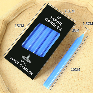 Bougies coniques colorées, bougies magiques pour rituels, 12 couleurs disponibles, bougies Wiccan pour rituels et intentions, pour sorts et manifestation - Product Image 3