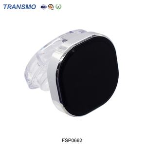 กล่องแป้งเปล่า กล่องแป้งสีขาว กล่องใส่บลัชออนแบบกำหนดโลโก้ได้  ตลับบลัชออนพลาสติกสีดำ - Product Image 4