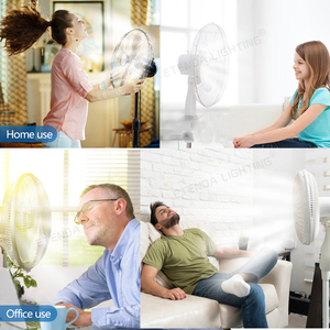 Ventilateur solaire sur pied de 16 pouces avec ampoule LED, rechargeable |   Fabricants de ventilateurs solaires en Chine GD956BT Ventilateur solaire sur pied de 16 pouces - Product Image 6