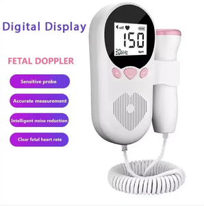 Herramienta Digital para el Cuidado de la Salud <span class=keywords><strong>del</strong></span> Bebé 502, Doppler Fetal y Medidor de Voz Fetal, Monitor de Latidos Cardíacos de Plástico - Product Image 4