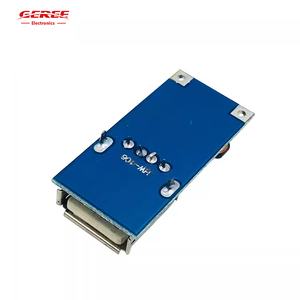 GEREE Convertisseur Boost DC-DC Chargeur <span class=keywords><strong>USB</strong></span> 3V 3.7V à 5V 600mA pour DC0.9V ~ 5V à 5V Adaptateur secteur avec lampe pilote - Product Image 4