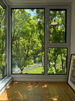 Ventana Abatible de Aluminio de 2.0mm con Rotura de Puente Térmico, Vidrio Laminado de Seguridad, Calificada por Energy Star, con Cierre Seguro