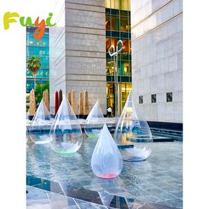 2026 New Design <strong>Hot</strong> Sale Factory <strong>Price</strong> Inflatable Floating Buoy Inflatable <strong>Water</strong> Drop <strong>Balloon</strong> Model With Light for Decoration - Product Image 3