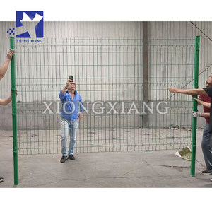 Dễ dàng lắp ráp Chất lượng cao 3D cong hàn dây lưới hàng rào Bảng điều khiển cứng nhắc lưới hàng rào - Product Image 3