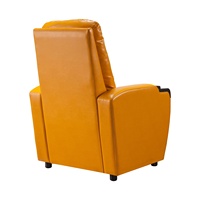 Fauteuil inclinable de cinéma maison en cuir véritable Y-SEATER, avec porte-gobelet