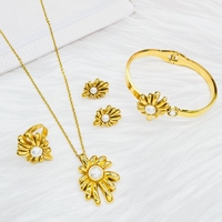 Nouveau Collier Tournesol pour Femme, Accessoires de Fête, Collier Floral avec Yeux, Boucles d'Oreilles Clous, Ensemble de Bijoux, Carte Cadeau Noël