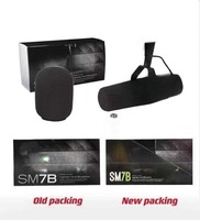 Microphone Dynamique Vocal SM7B Cardioïde Studio Réponse en Fréquence Enregistrement Podcasting SM7B pour Shure