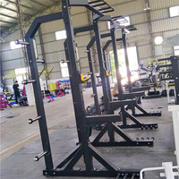 Appareil de musculation multifonctionnel Crossfits Combo Power Squat Cage All In One Weight Training Bench Press Rack
