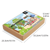 Tscinbuny ESP32 STEM DIY 4-en-1 Série Intelligent Traffic : Kit de Transport Intelligent, Maison Intelligente et Robotique Éducative pour l'École