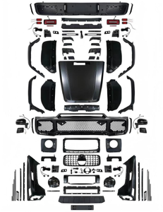 Pare-chocs de voiture pour <span class=keywords><strong>Mercedes</strong></span>-<span class=keywords><strong>Benz</strong></span> W463 à W464 pour <span class=keywords><strong>Brabus</strong></span>, kit de carrosserie G500 ancien vers nouveau - Product Image 2