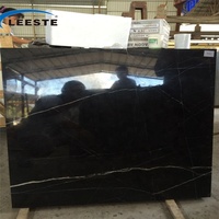 Marbre noir chinois Marquina bon marché pour comptoir et carrelage