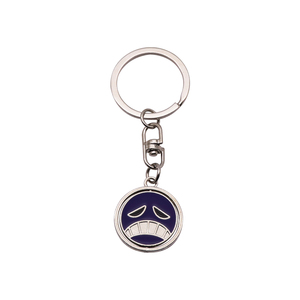 Phổ biến tùy chỉnh kim loại men phim hoạt hình vịt Keychain dễ thương xe Keychain chủ với logo được thiết kế bởi nhà máy làm bằng hợp kim kẽm - Product Image 2