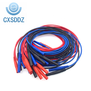 Cxdz S407A 4 غمد مجموعة سدادة موزة محمية dour موصل نحاسي كابل أداة لاختبارات المختبرات - Product Image 2
