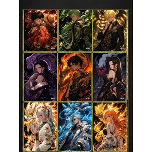 Póster <span class=keywords><strong>de</strong></span> <span class=keywords><strong>One</strong></span> <span class=keywords><strong>Piece</strong></span> y Pokémon, Tarjeta Coleccionable, Pikachu, Luffy, Caja Misteriosa, Figura <span class=keywords><strong>de</strong></span> Acción, Venta al Por Mayor para Tiendas Otaku - Product Image 1