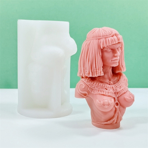 Nouvelle Arrivée Tendance Dame Statue <span class=keywords><strong>Bougie</strong></span> Moule Déesse Romaine Grecque <span class=keywords><strong>Buste</strong></span> Silicone Moules Art Grec <span class=keywords><strong>Femme</strong></span> Sculpture Cire Outil - Product Image 5