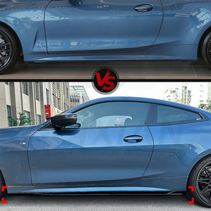 Per <span class=keywords><strong>BMW</strong></span> <span class=keywords><strong>serie</strong></span> <span class=keywords><strong>4</strong></span> coupé <span class=keywords><strong>G22</strong></span> G23 M 2020 sportiva + gonna laterale sportiva Kit corpo piccolo aggiornamento esterno - Product Image 6