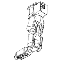 Nouveau robot industriel à grande portée, bras robotique à 6 axes avec manipulateur, maniement haute efficacité, utilisation multifonctionnelle
